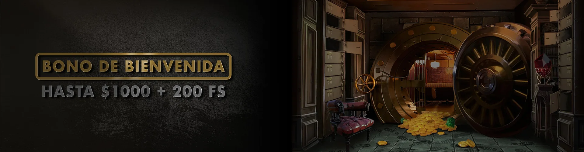 Bono de bienvenida — hasta $500.000 ARS